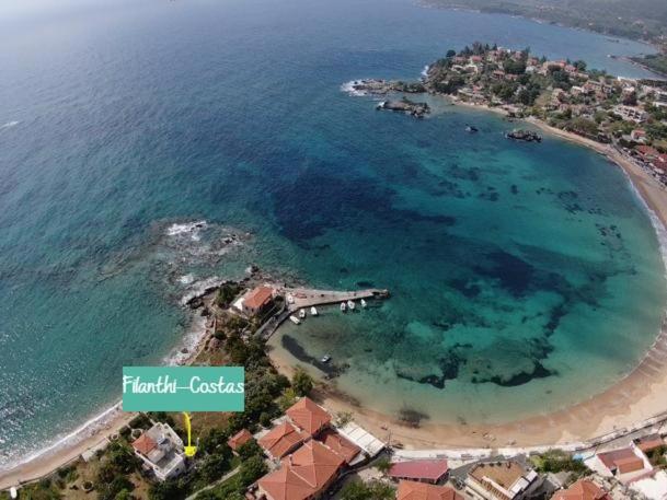 Filanthi Costas Hotel Stoupa Luaran gambar